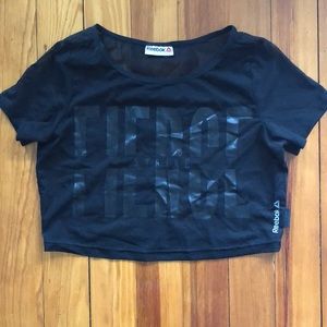 Reebok Mesh Crop Top